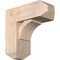 Ekena Millwork Thorton Craftsman Smooth Bracket w/ Offset Brace, Douglas Fir, 7 1/2"W x 18"D x 18"H BKT0806X18X18THR04SDF - alternate 1